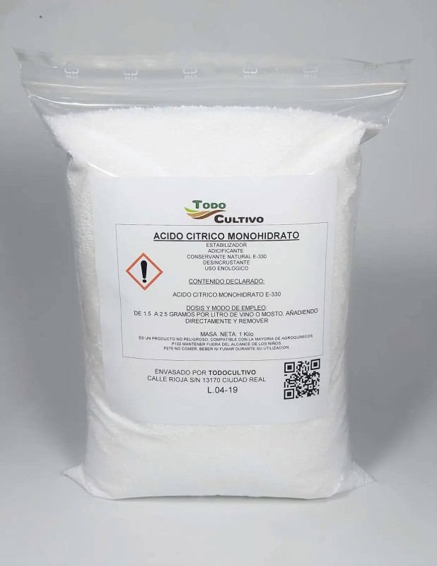 Water-soluble citric acid