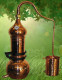 alambic,destille, alambico,distillation,Whiskey making,Copper products,Fragrant oils,Portuguese amambic with a column