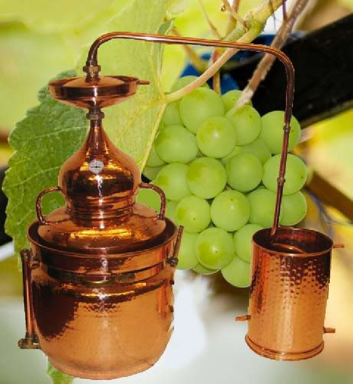 Copper Alambic - Bain Marie 