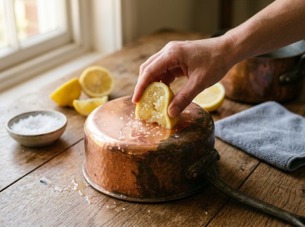 Cleaning Copper Items with Lemon and Salt: How to Restore Copper's Shine Naturally