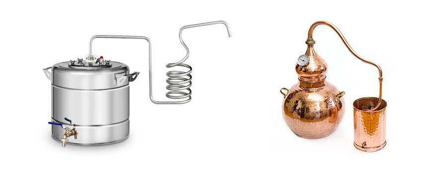 Copper alambic or stainless steel apparatus?